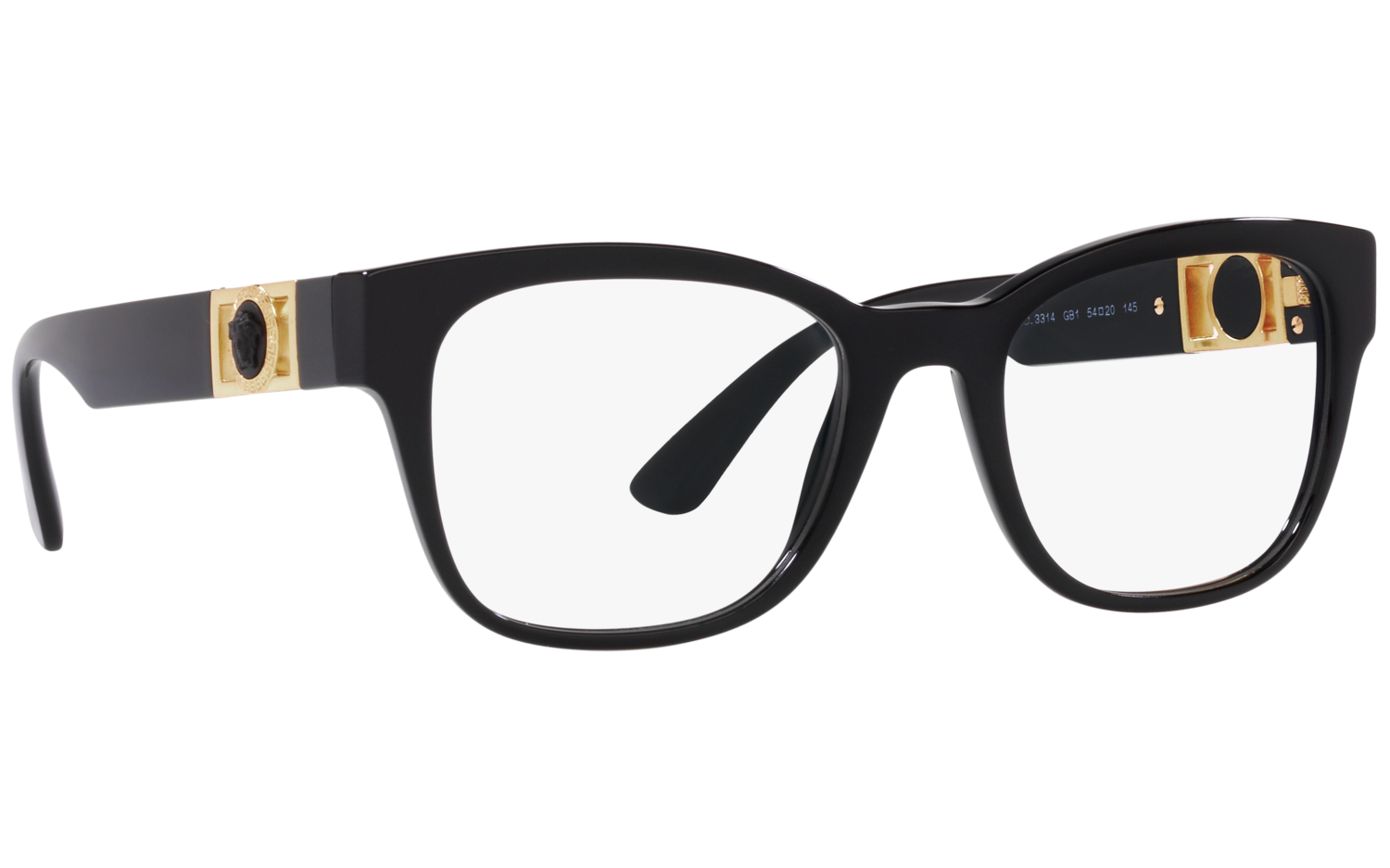 Versace VE3314 GB1 52 Prescription Glasses Shade Station