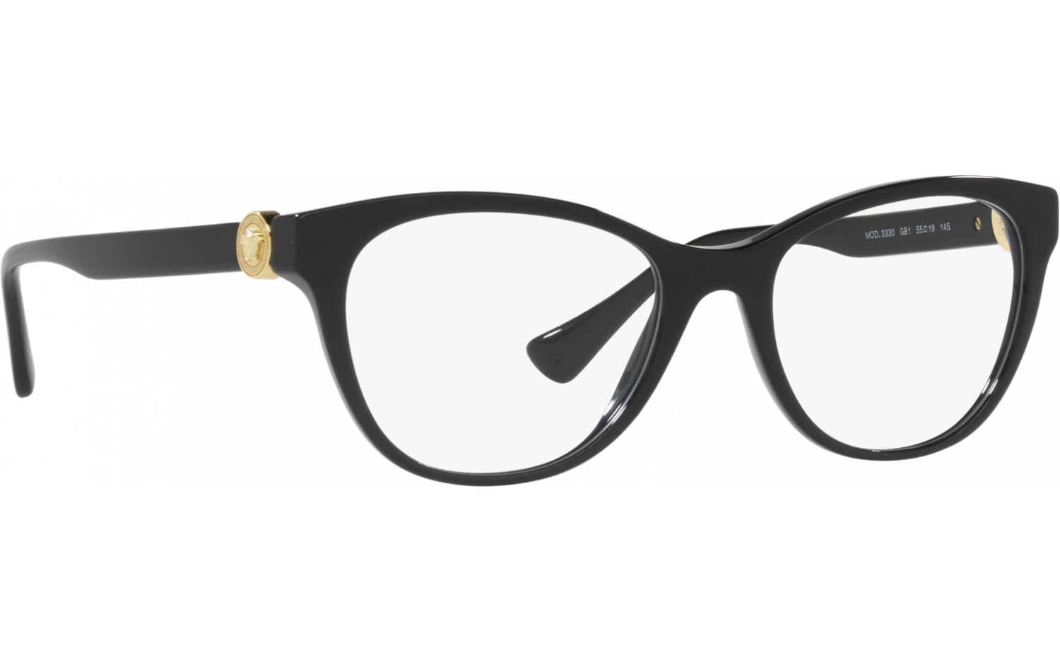 Versace VE3330 GB1 55 Prescription Glasses Shade Station