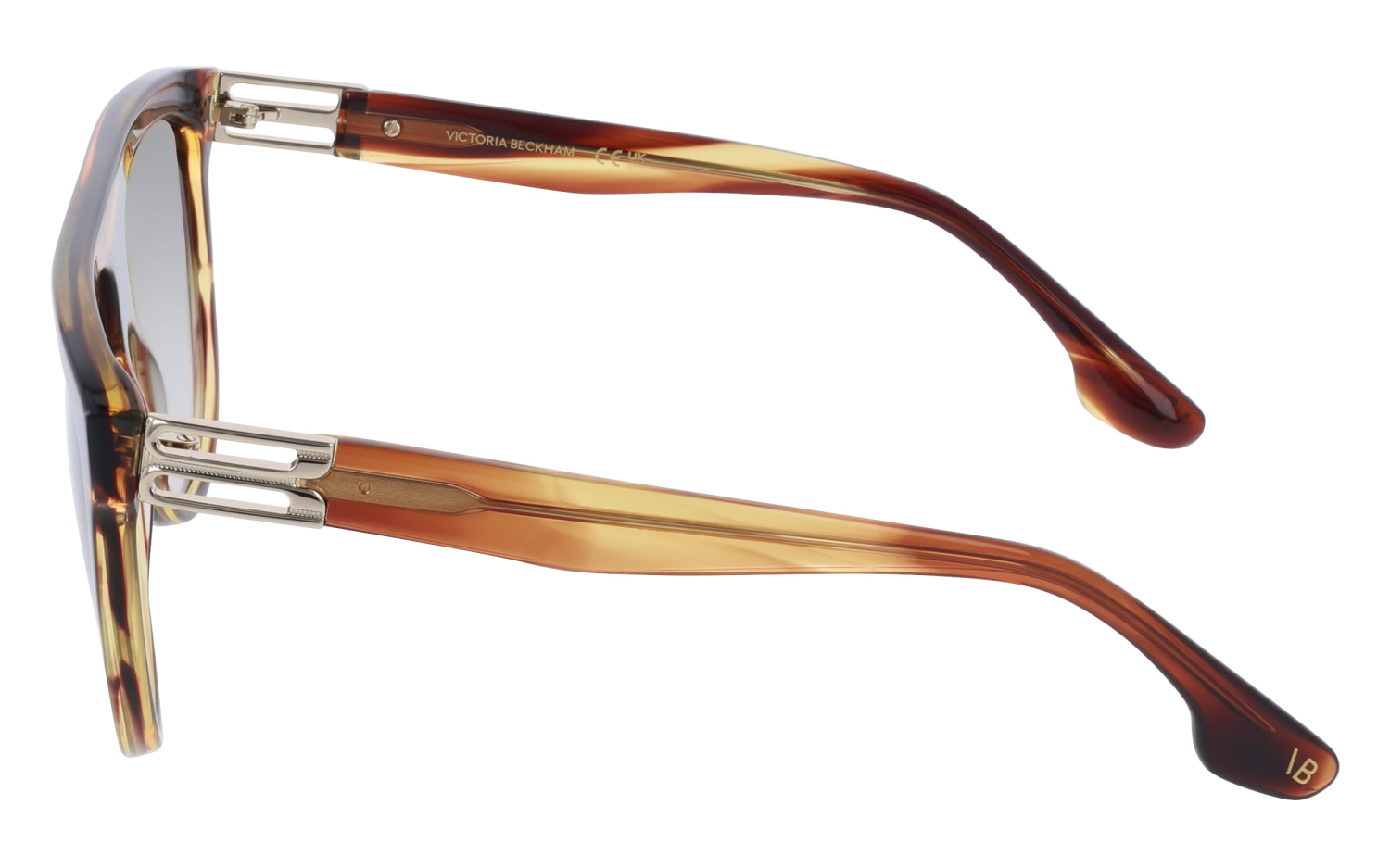 Victoria Beckham Sunglasses VB680S 58mm. NWT Victoria Beckham Sunglasses VB680S 230 Brown Browline Grey  main image 2
