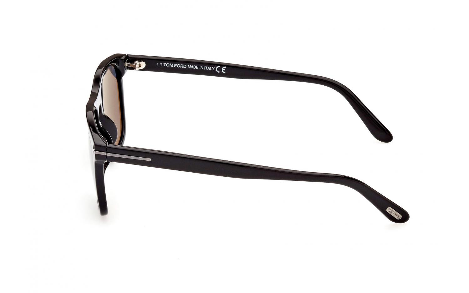 【偏光】TOM FORD Gerard-02 TF930-F 01D 黒 伊製 Tom Ford Gerard-02 FT0930-N 01D 54 Sunglasses | Shade Station