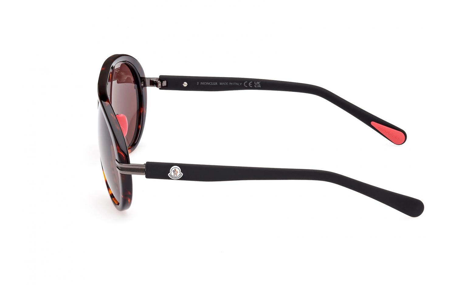 Moncler Navigaze ML0240 52E 57 Sunglasses | Shade Station