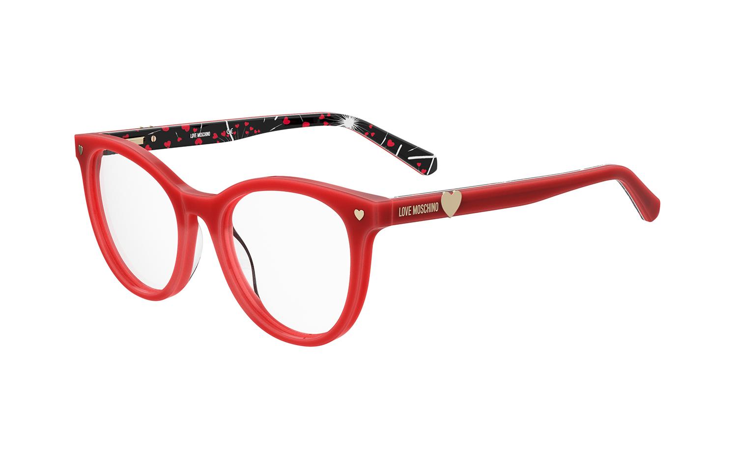 Red store moschino sunglasses