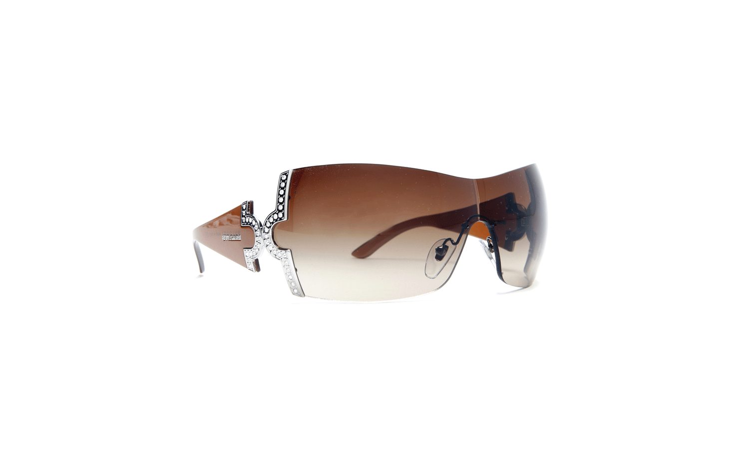 Bvlgari visor sunglasses sales