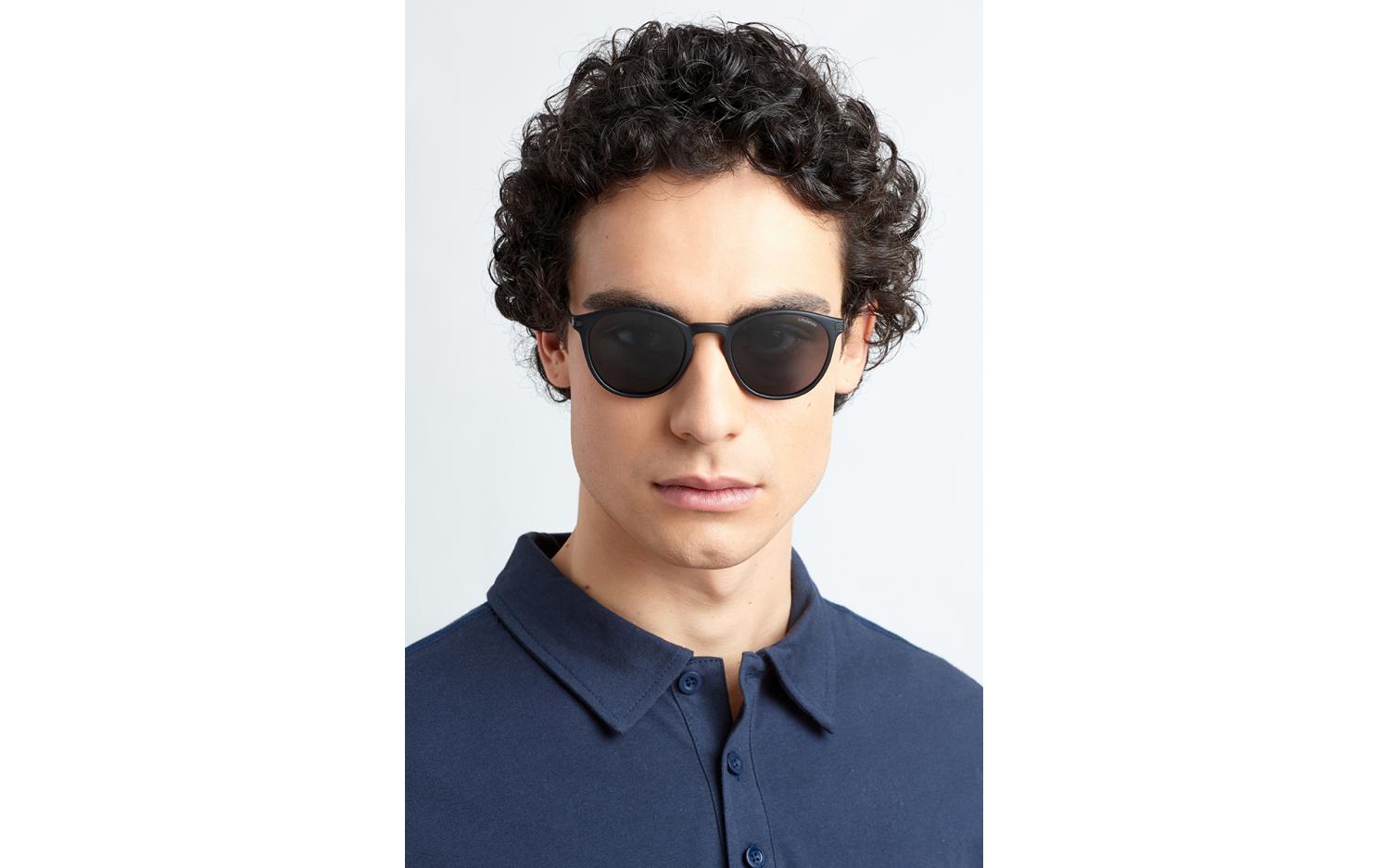 Occhiali Da Sole Polaroid PLD 2062/S - Quadrati, Total Black Per Uomo - Foto 6