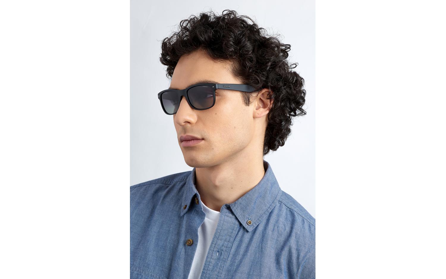 Occhiali Da Sole Polaroid PLD 1015/S Uomo, Nero Opaco Lenti