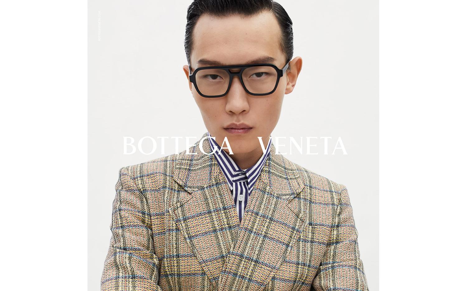 Bottega Veneta BV1294O 001 56 Prescription Glasses | Shade Station