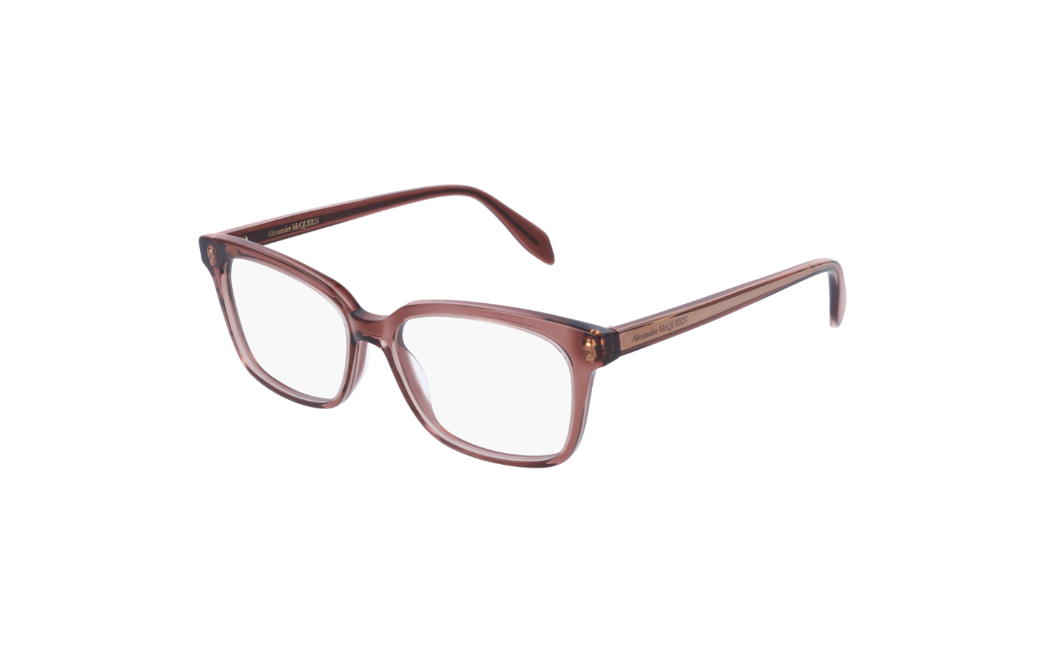 Alexander McQueen AM0243O 003 52 Prescription Glasses Shade Station