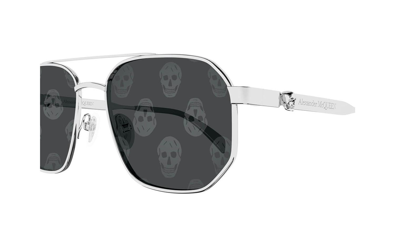 Alexander McQueen AM0458S 004 58 Sunglasses Shade Station