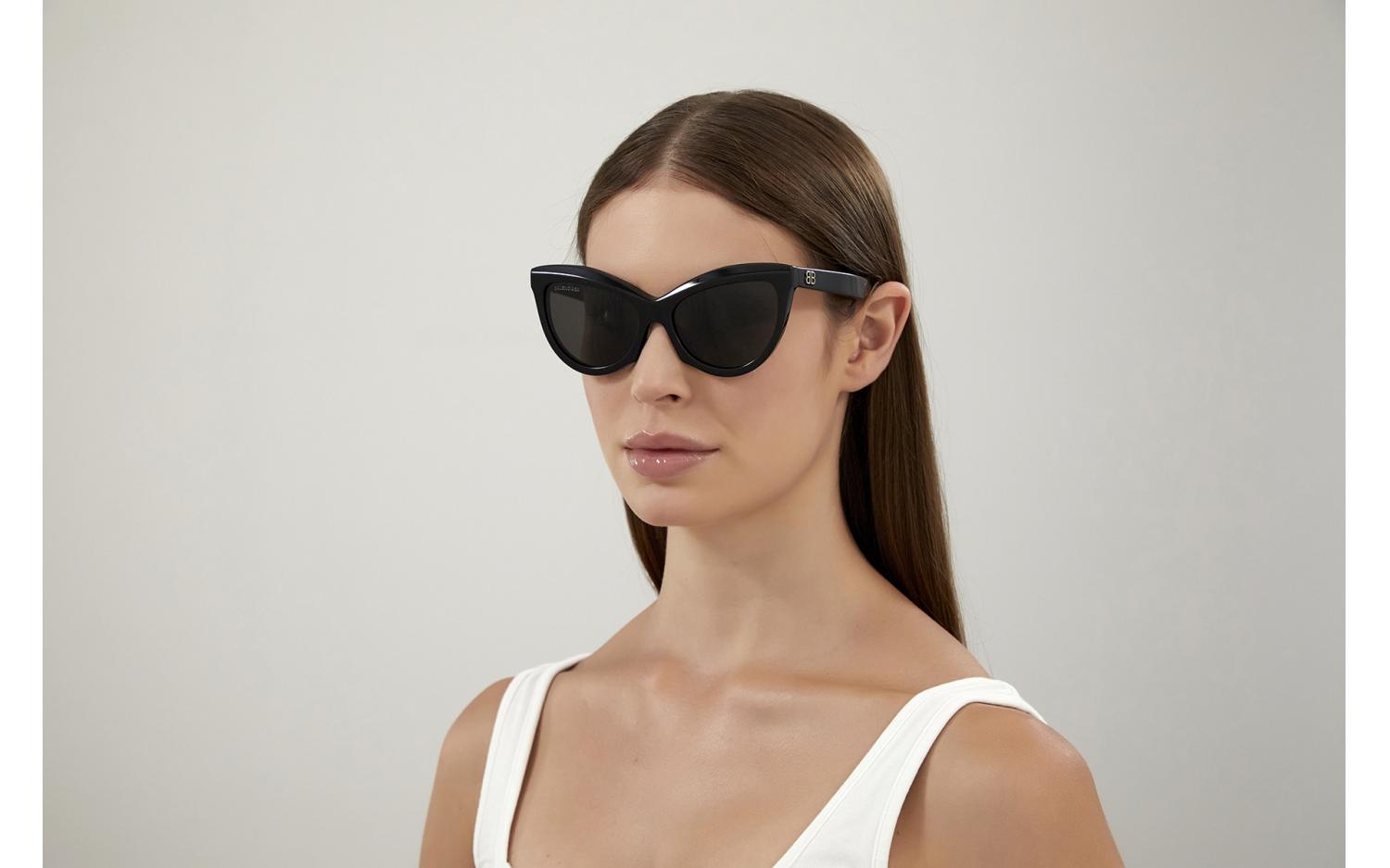 Balenciaga Women’s BB0217S 57mm Sunglasses Balenciaga BB0217S 004 Shiny Ivory Sunglasses - eye-oo.com main image 4