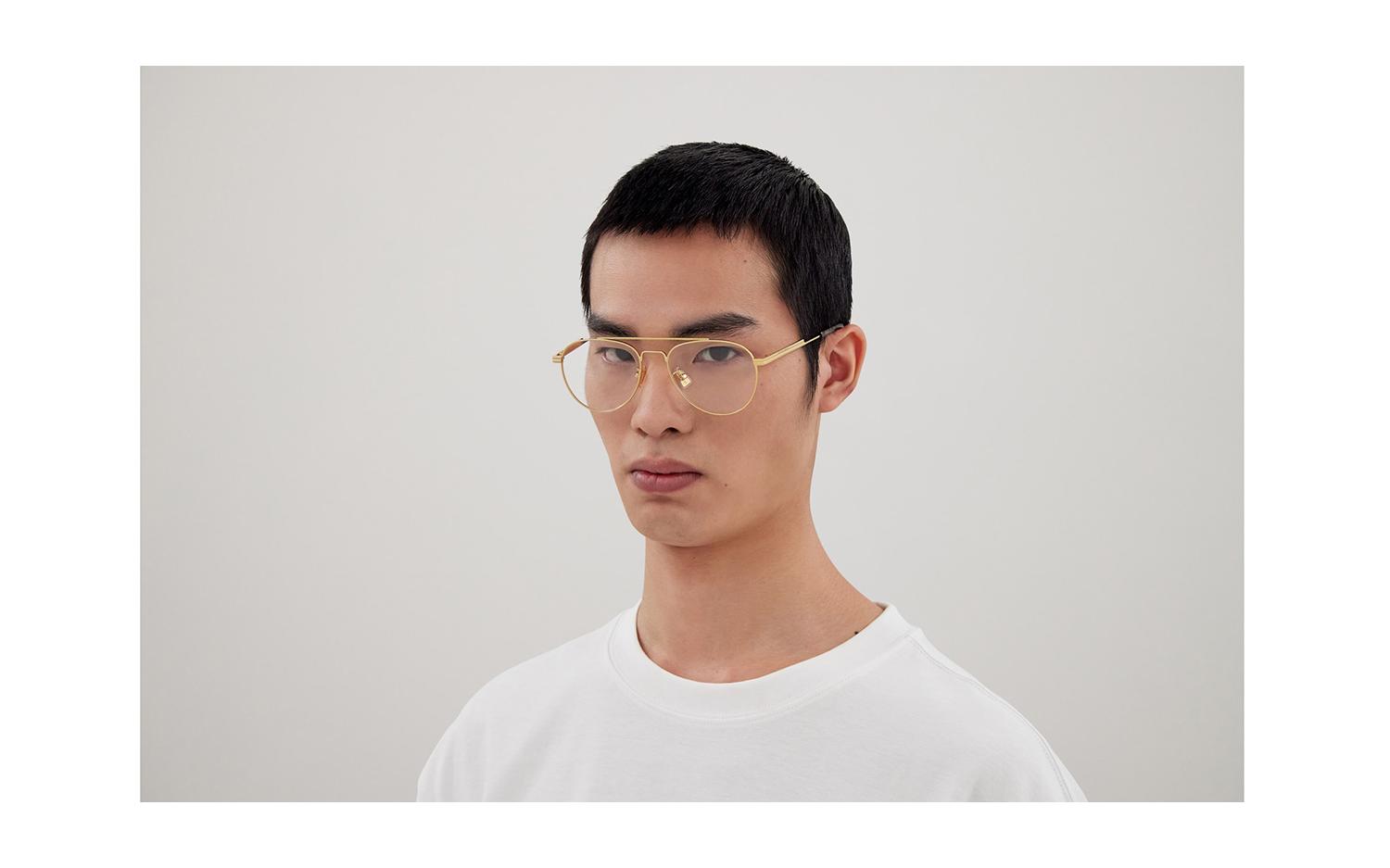 Bottega Veneta BV1340OK 001 54 Prescription Glasses | Shade Station