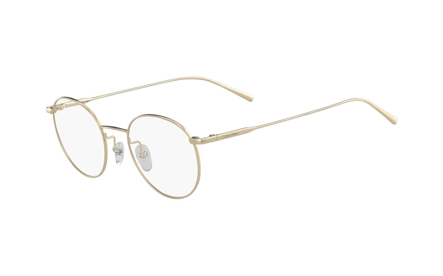 Round calvin online klein glasses