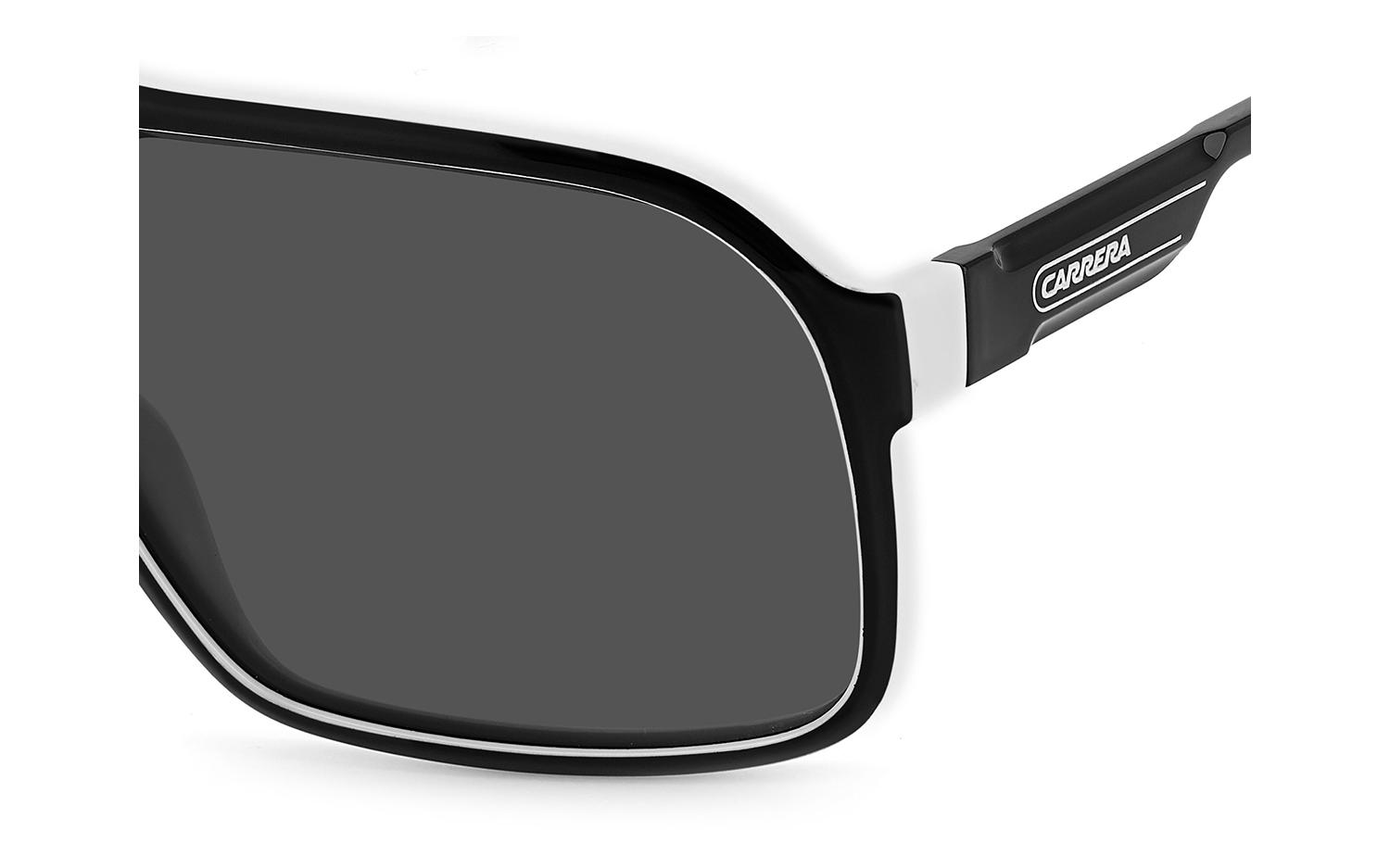 Occhiali Da Sole Carrera 1046/S 00JU 9O, Montatura Plastica Blu/bianco, Lenti Grigie Graduate, Uomo