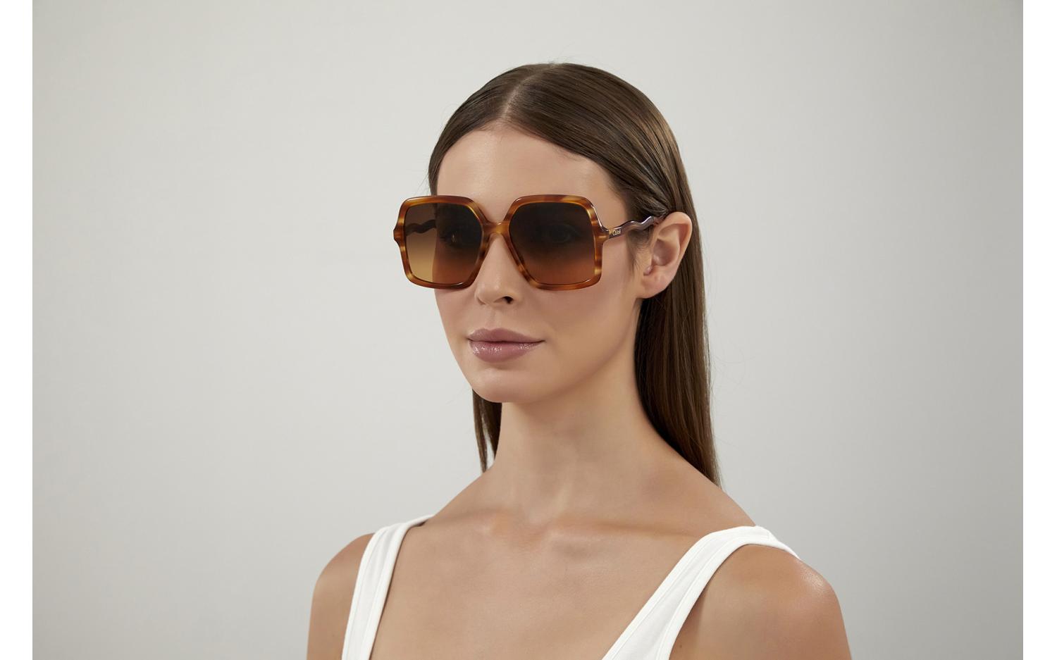 サングラス CHLOE Woman Sunglasses Grey CH0086S 001 CH0086S sunglasses | SmartBuyGlasses CA