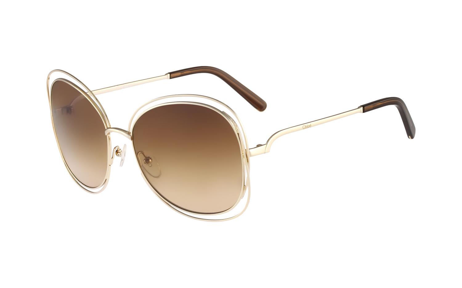 Chloe carlina square discount sunglasses