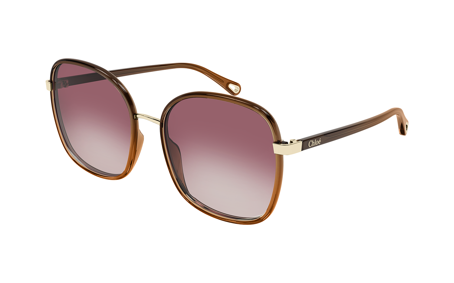 Pink chloe sunglasses deals