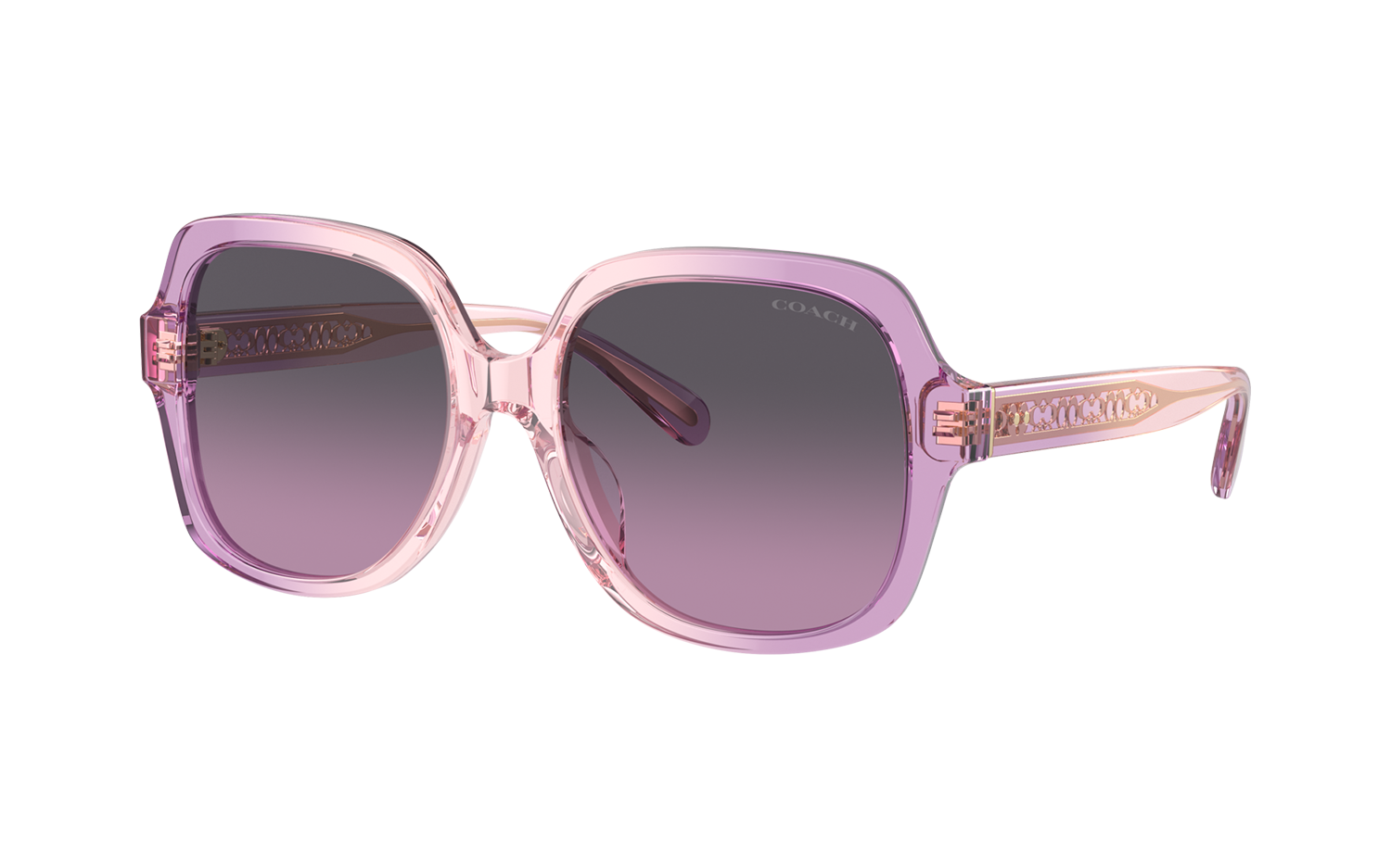 Coach HC8395U 581390 54 Sunglasses Shade Station