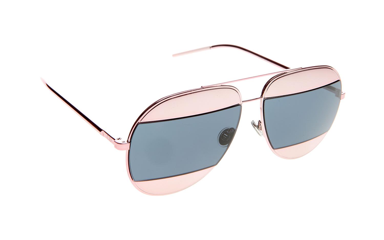 Dior split sunglasses pink sales