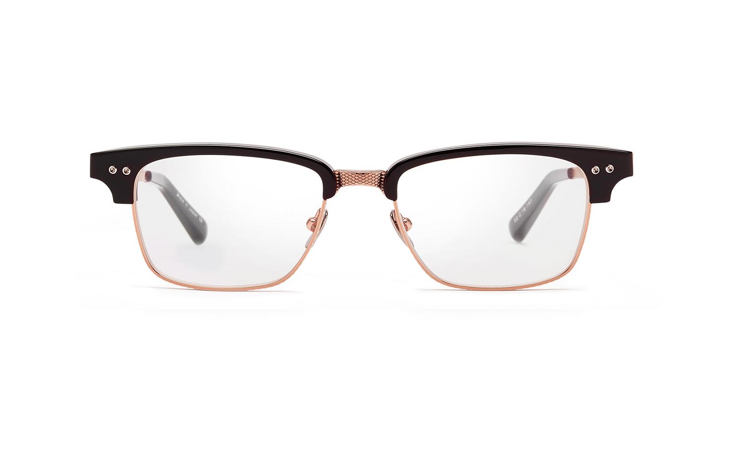 DITA Statesman Three DRX-2064-F-BLK-RGD 55 Prescription Glasses