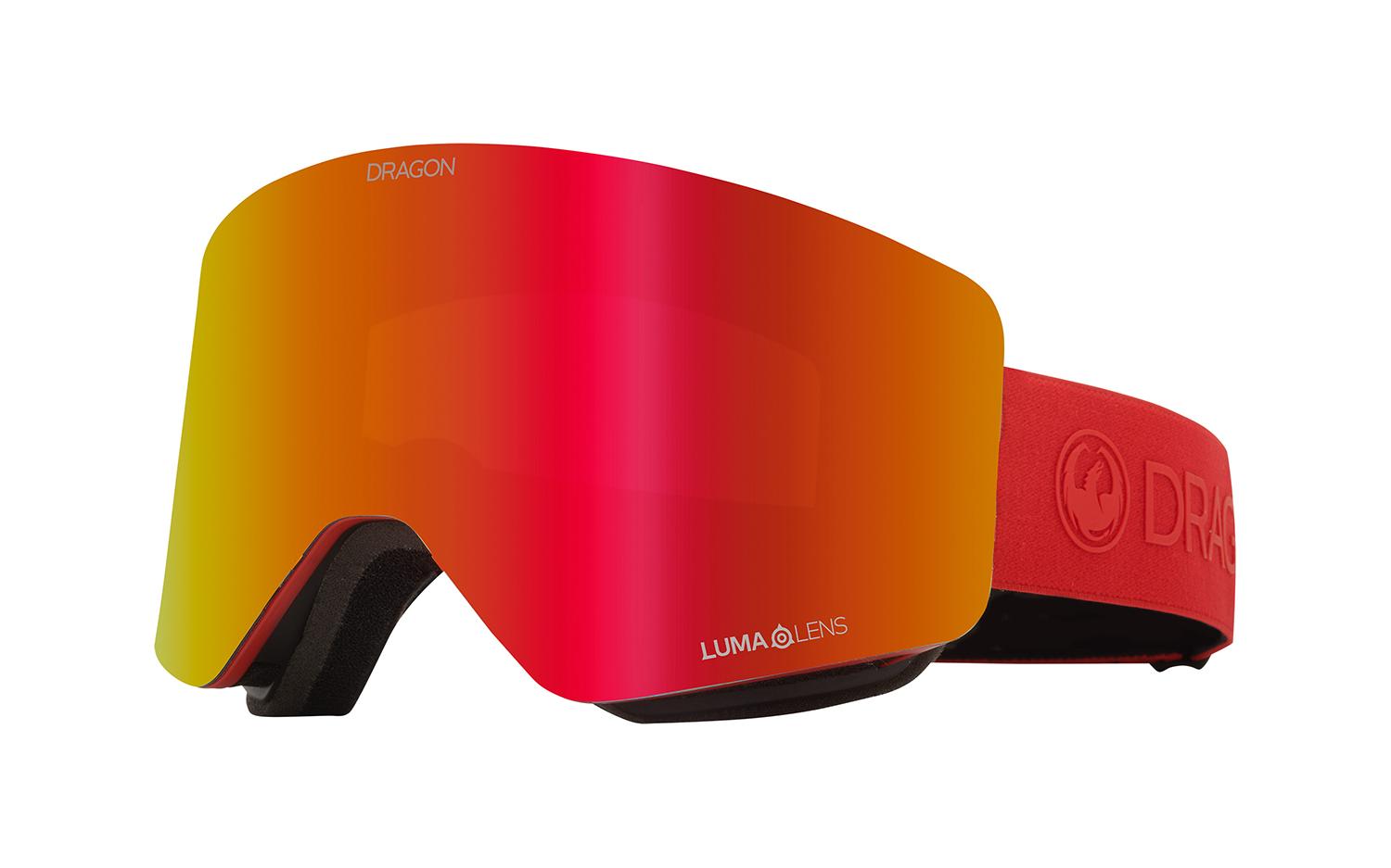 Dragon Alliance Dr R1 Otg Bonus Ski Goggles Lumalens RoseGold Ion
