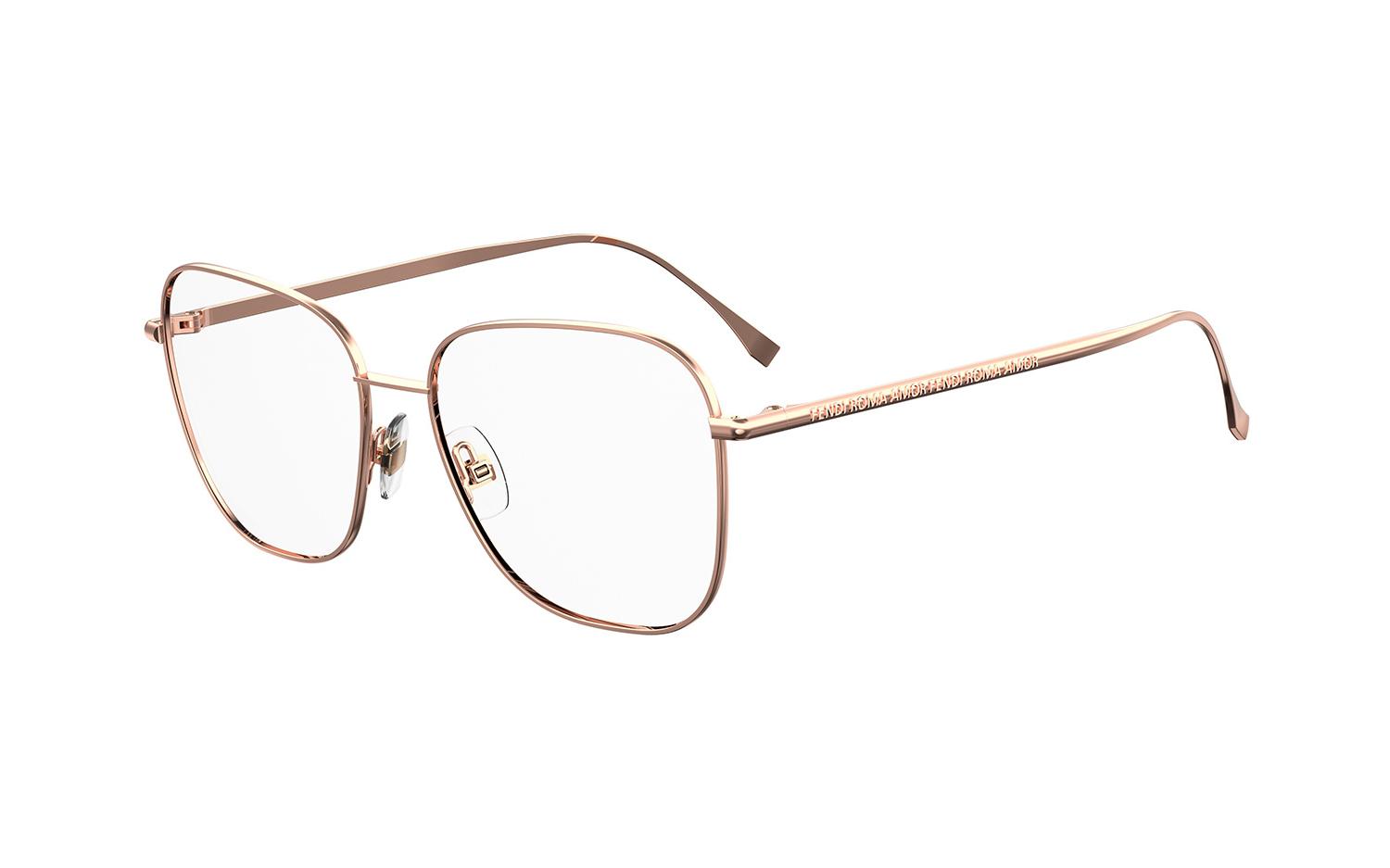 Fendi rose clearance gold glasses