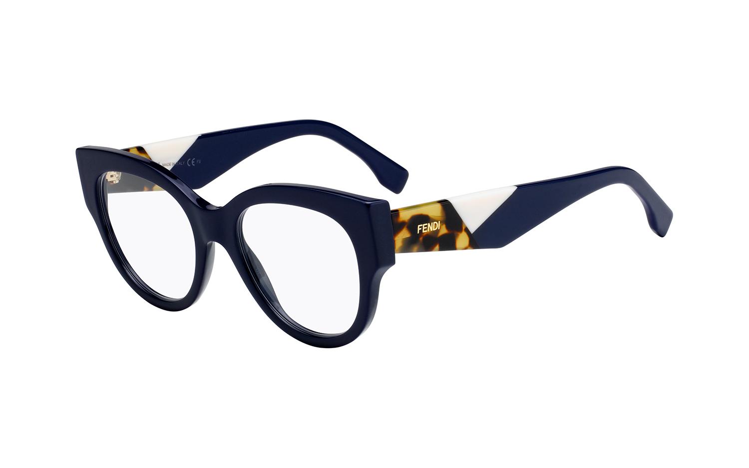 Fendi Facets FF0271 PJP 50 Prescription Glasses Shade Station