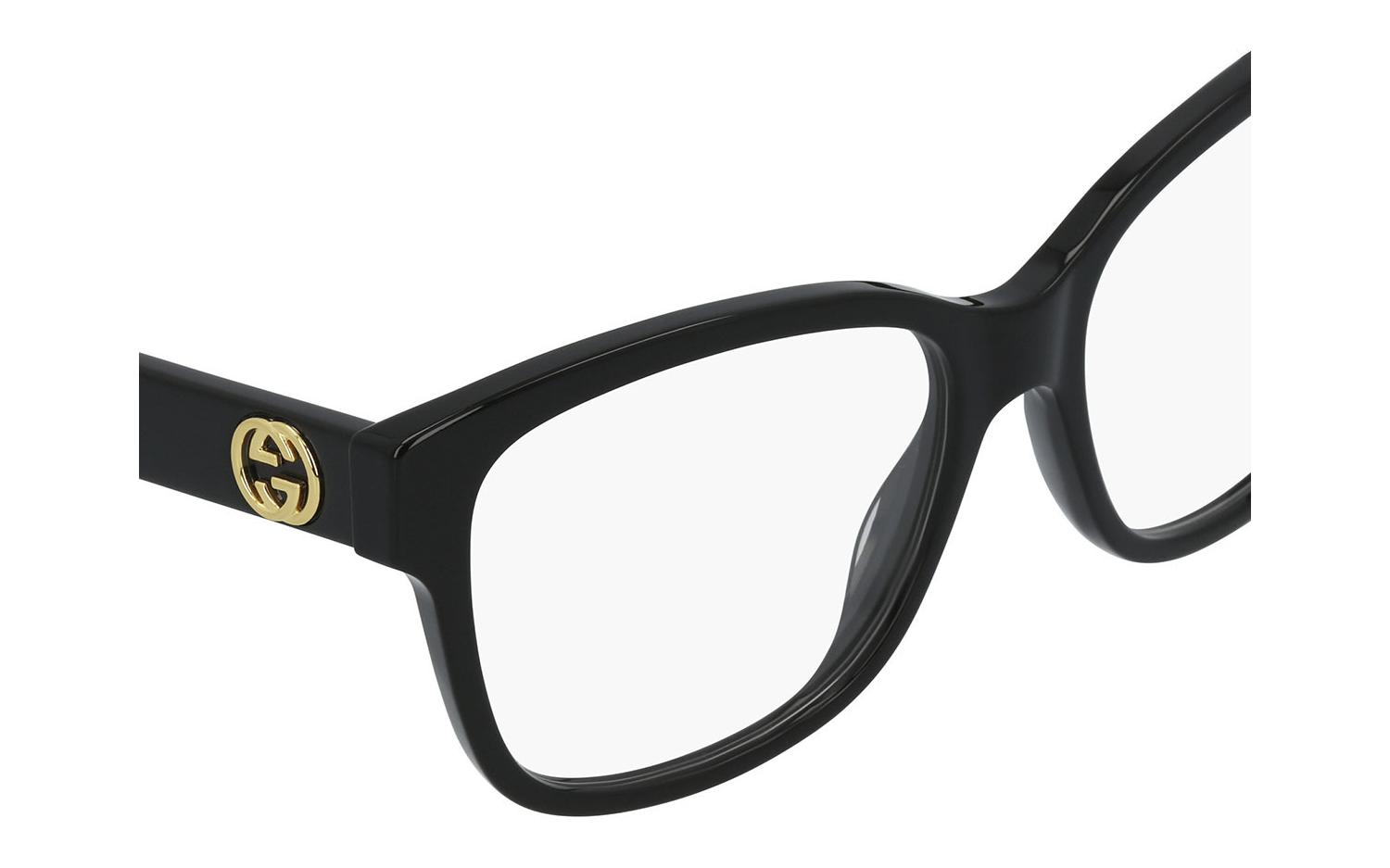 Gucci GG0038ON 001 54 Prescription Glasses | Shade Station