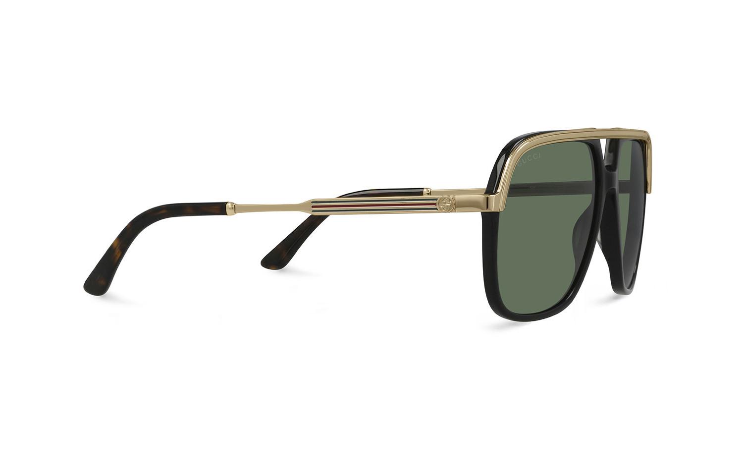 Gucci GG0200S 001 57 Sunglasses | Shade Station