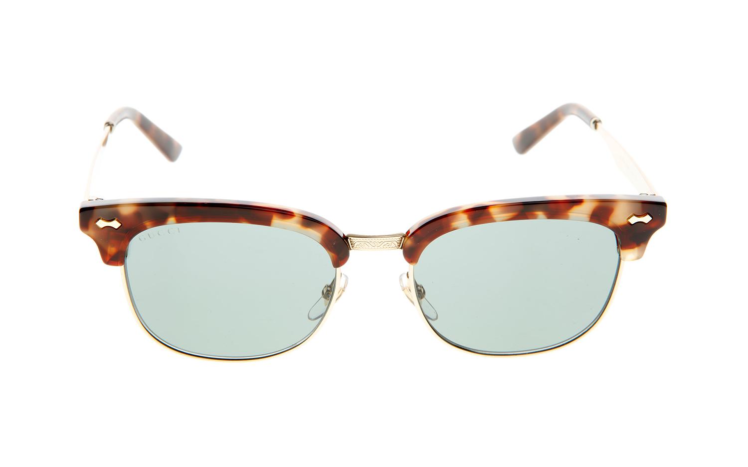 Gucci 52mm clubmaster sunglasses hotsell