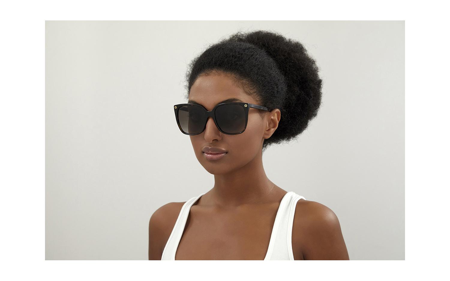Gucci GG0022S 003 57 Prescription Sunglasses Shade Station