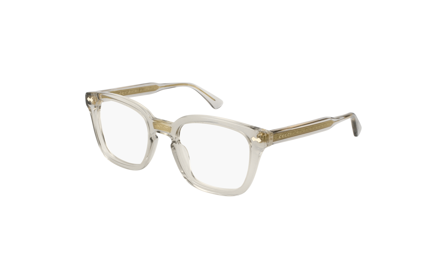 Gucci clear outlet prescription glasses