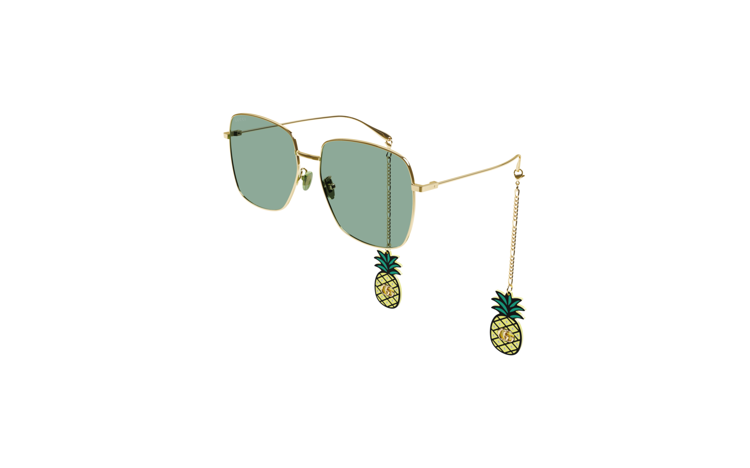 Pineapple gucci sunglasses sales