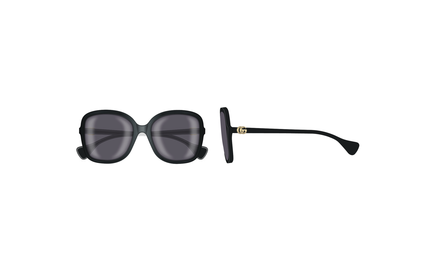 Gucci GG1178S 001 56 Sunglasses Shade Station