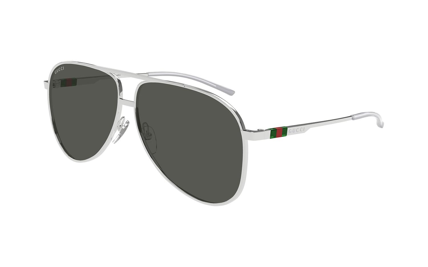 Silver gucci sunglasses discount