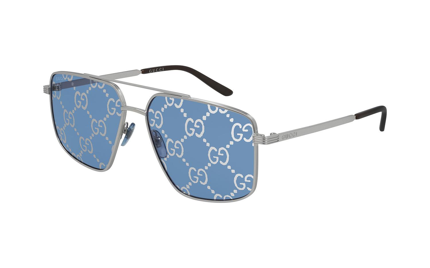 Blue gucci sunglasses mens sales
