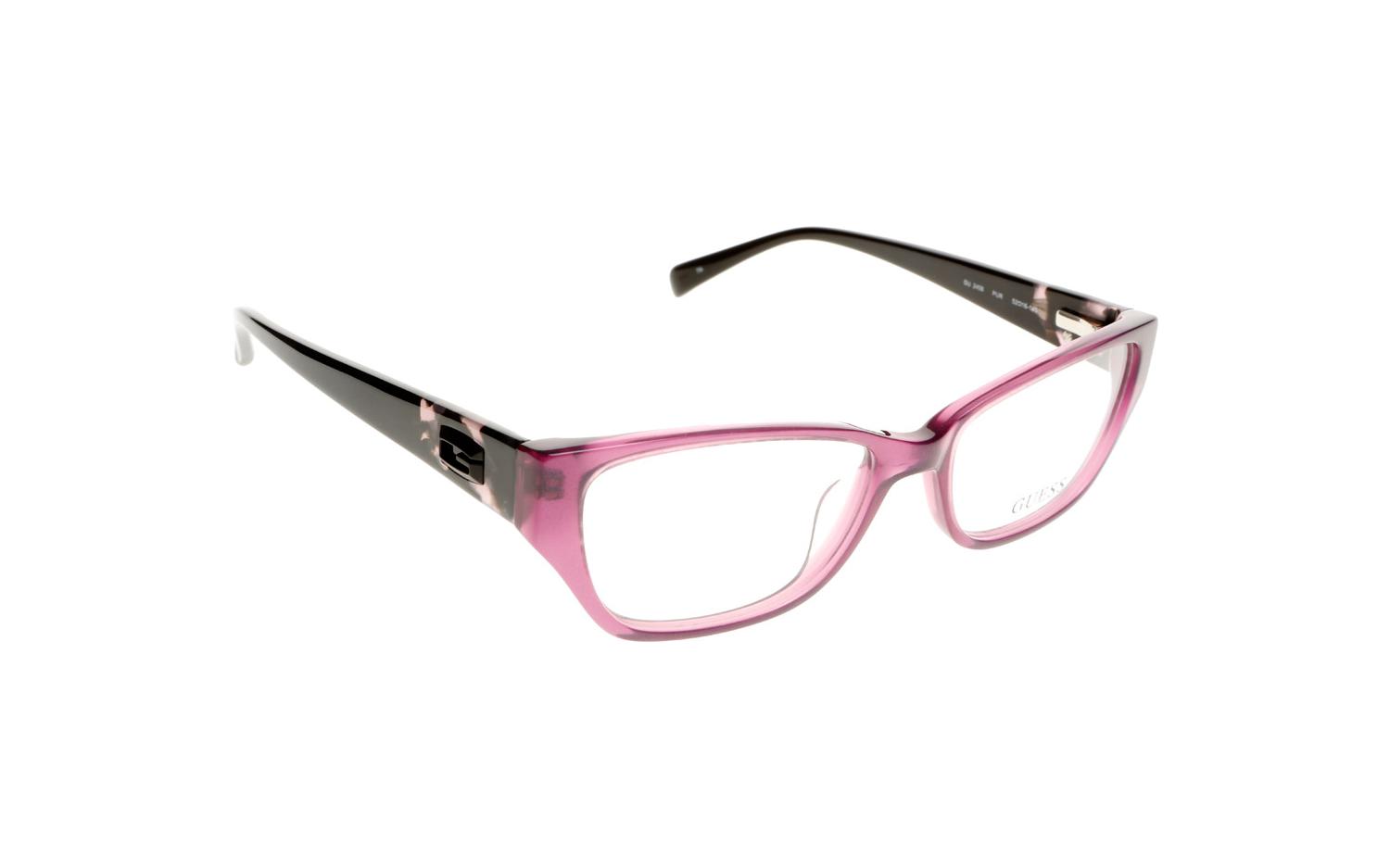Guess GU2408 O24 52 Prescription Glasses Shade Station