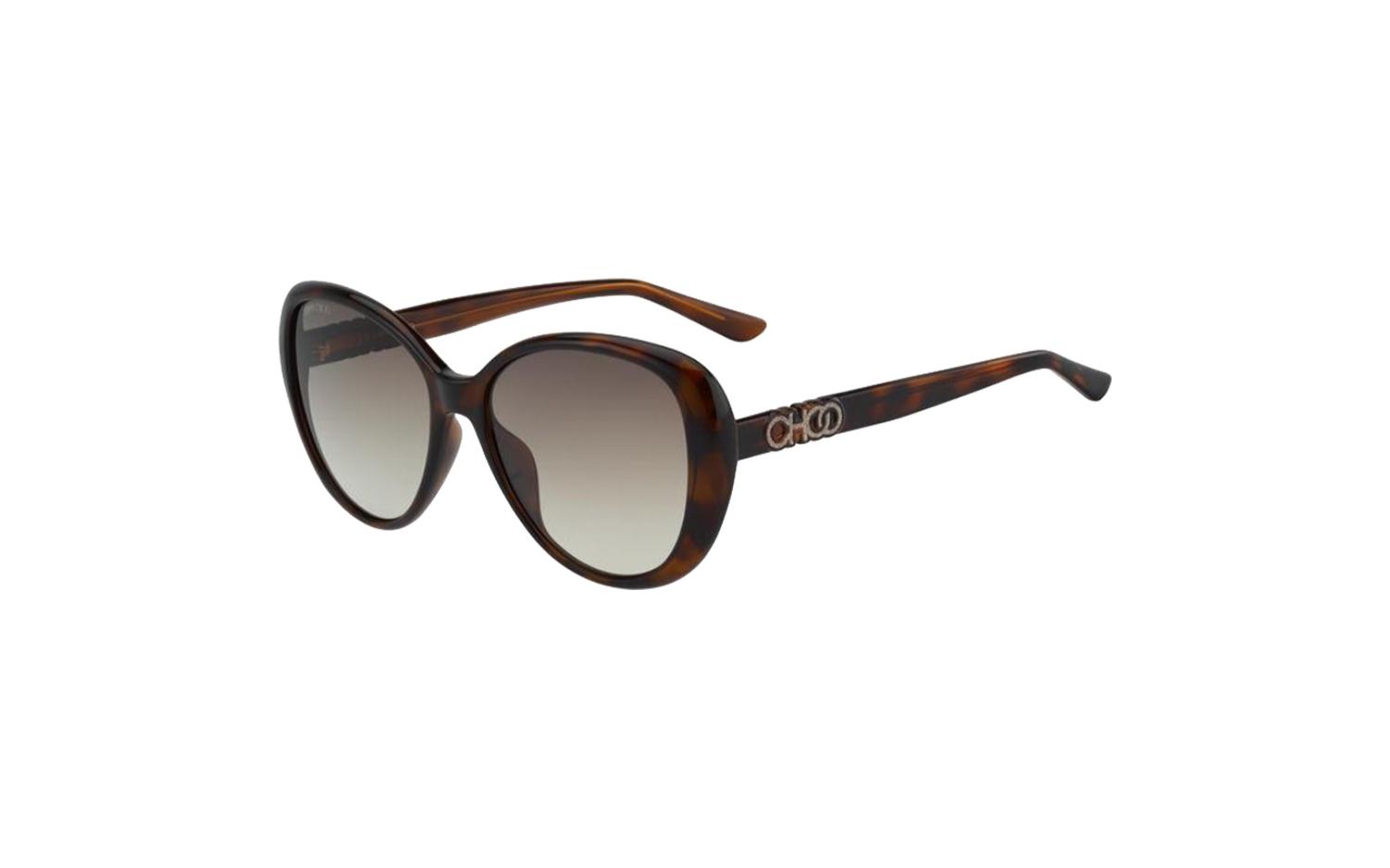 Jimmy Choo AMIRA/G/S 086 HA 57 Sunglasses Shade Station