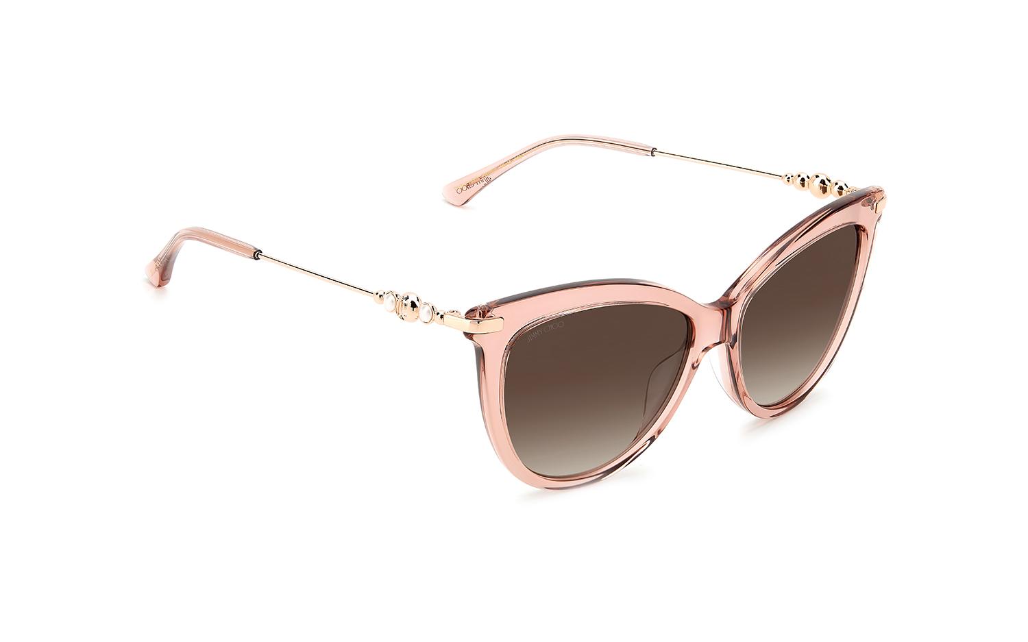 Jimmy Choo TINSLEY/G/S FWM 56 Sunglasses Shade Station