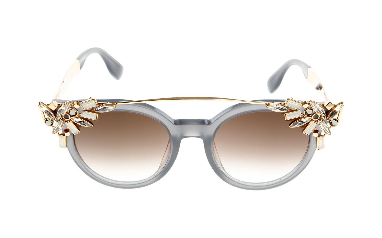 Jimmy Choo VIVY/S PR7 JS 51 Sunglasses Shade Station