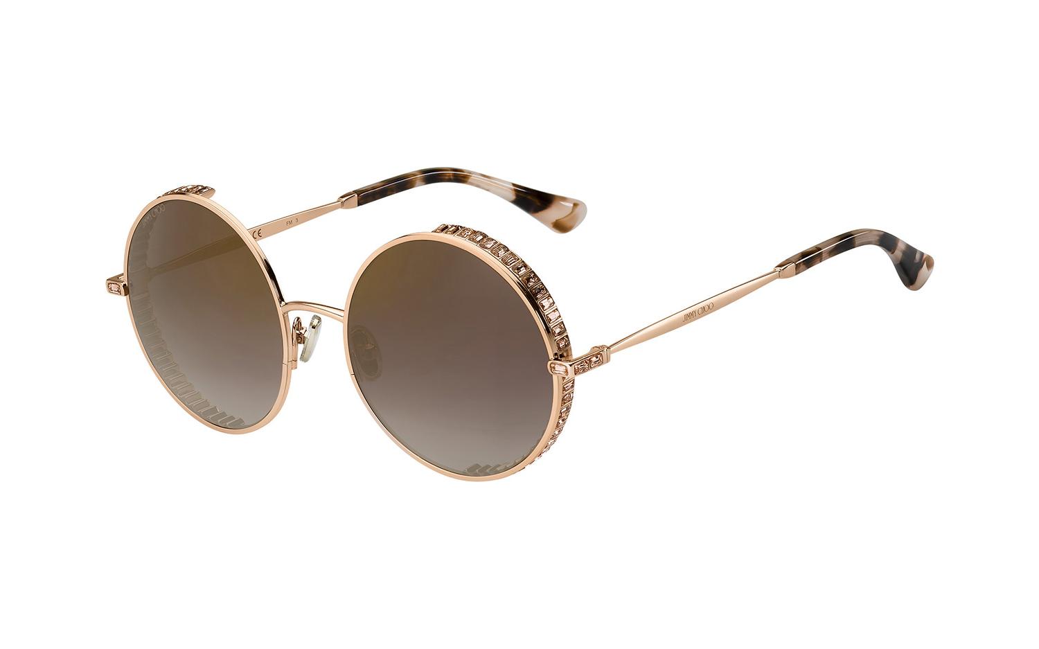 Jimmy Choo GOLDY/S DDB JL 56 Sunglasses Shade Station