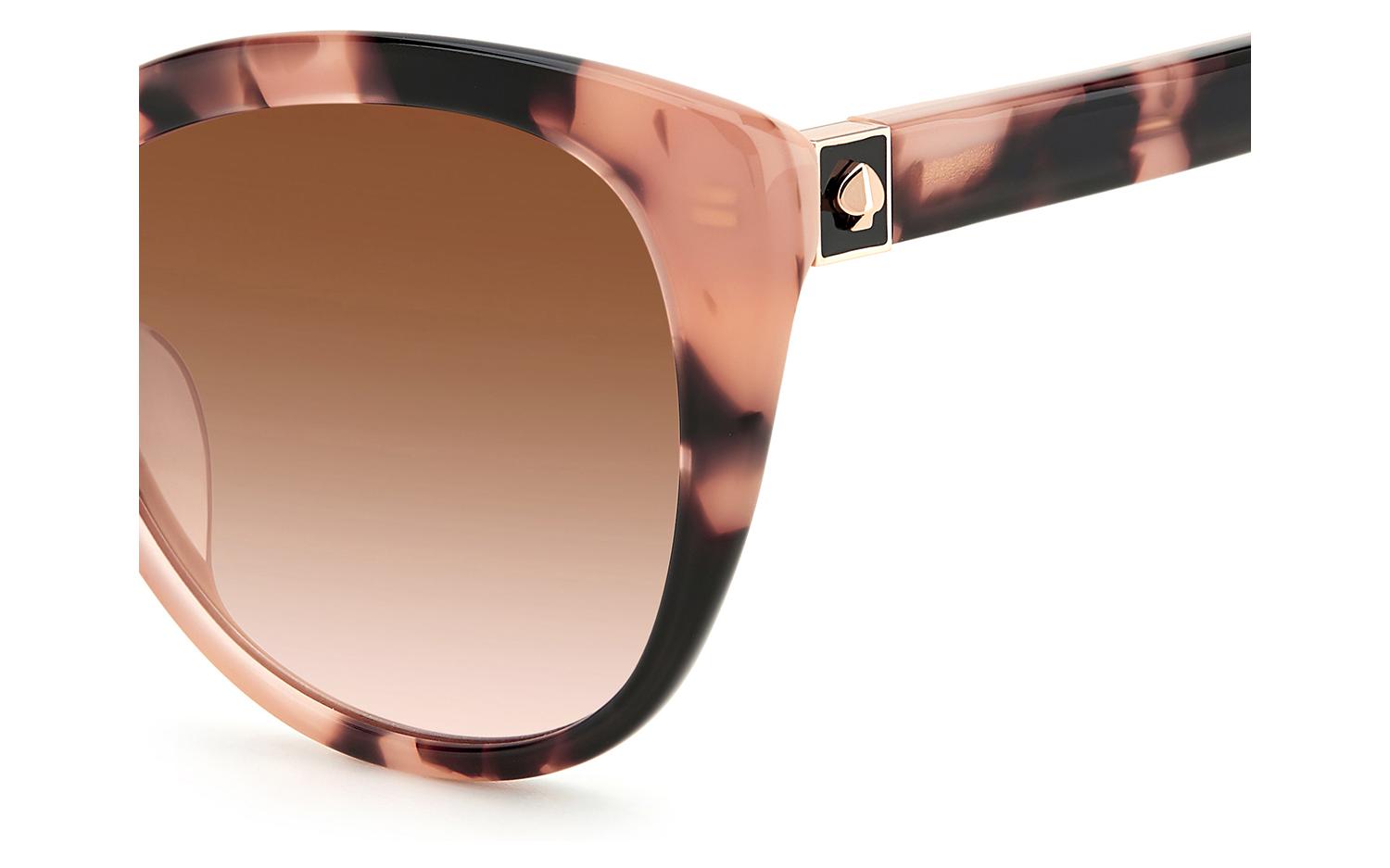 Kate Spade New York AMBERLEE/S HT8 M2 55 Sunglasses Shade Station