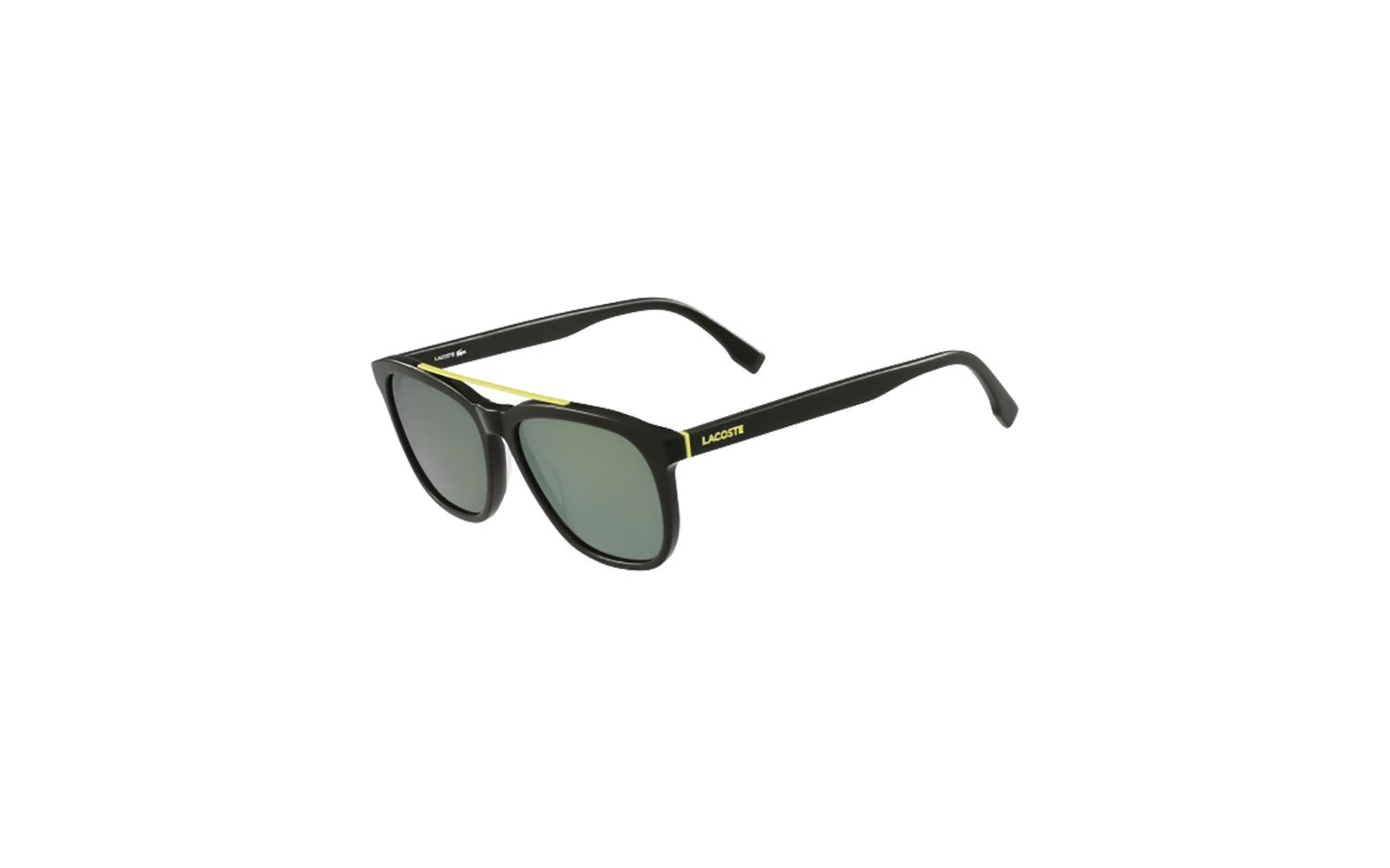 Lacoste sunglasses deals black and gold