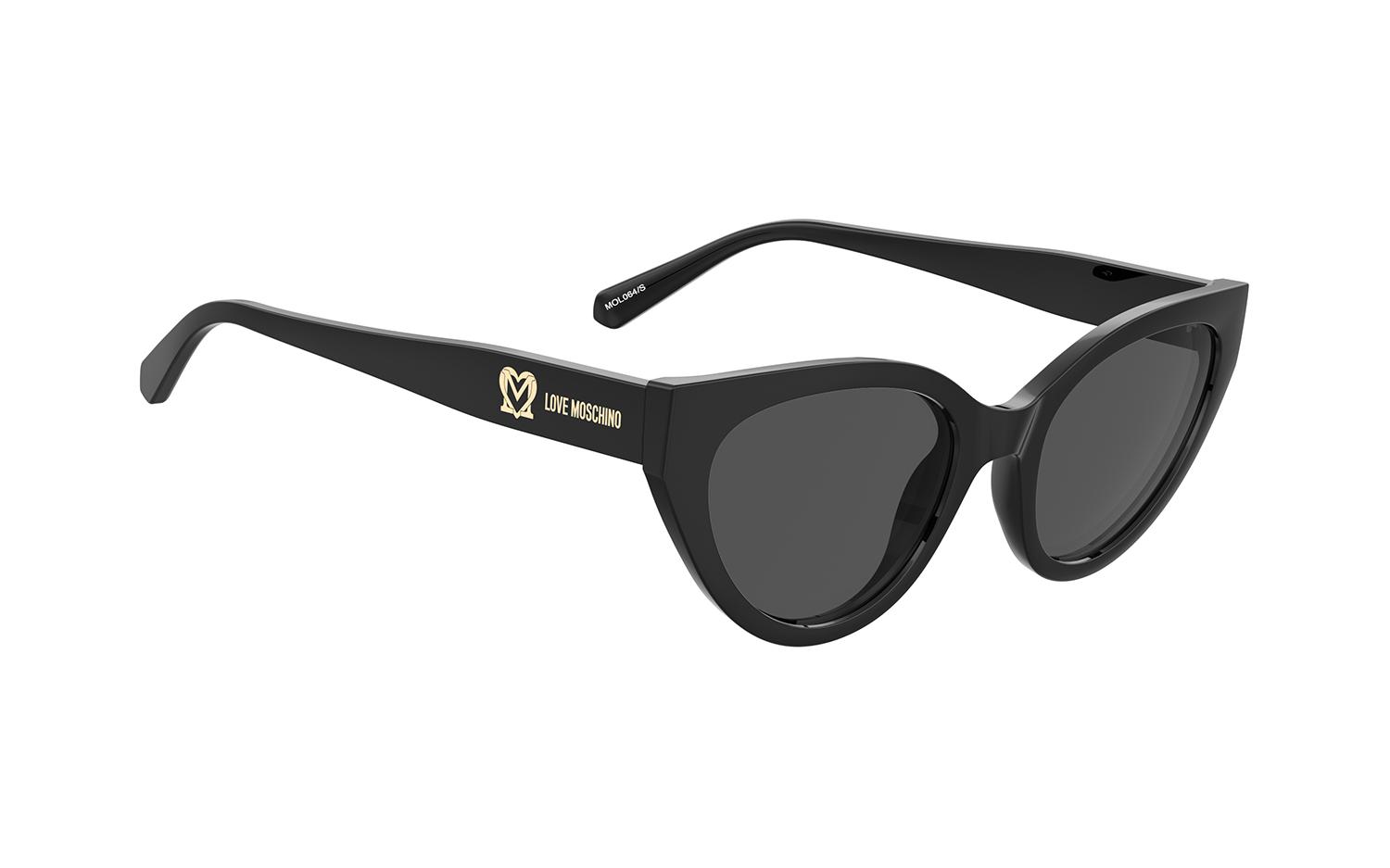 Love Moschino MOL036/S 0807 IR Sunglasses Black Cat Eye Frame, Grey Lenses Love Moschino MOL036/S 0807 IR Sunglasses | Mercari main image 3