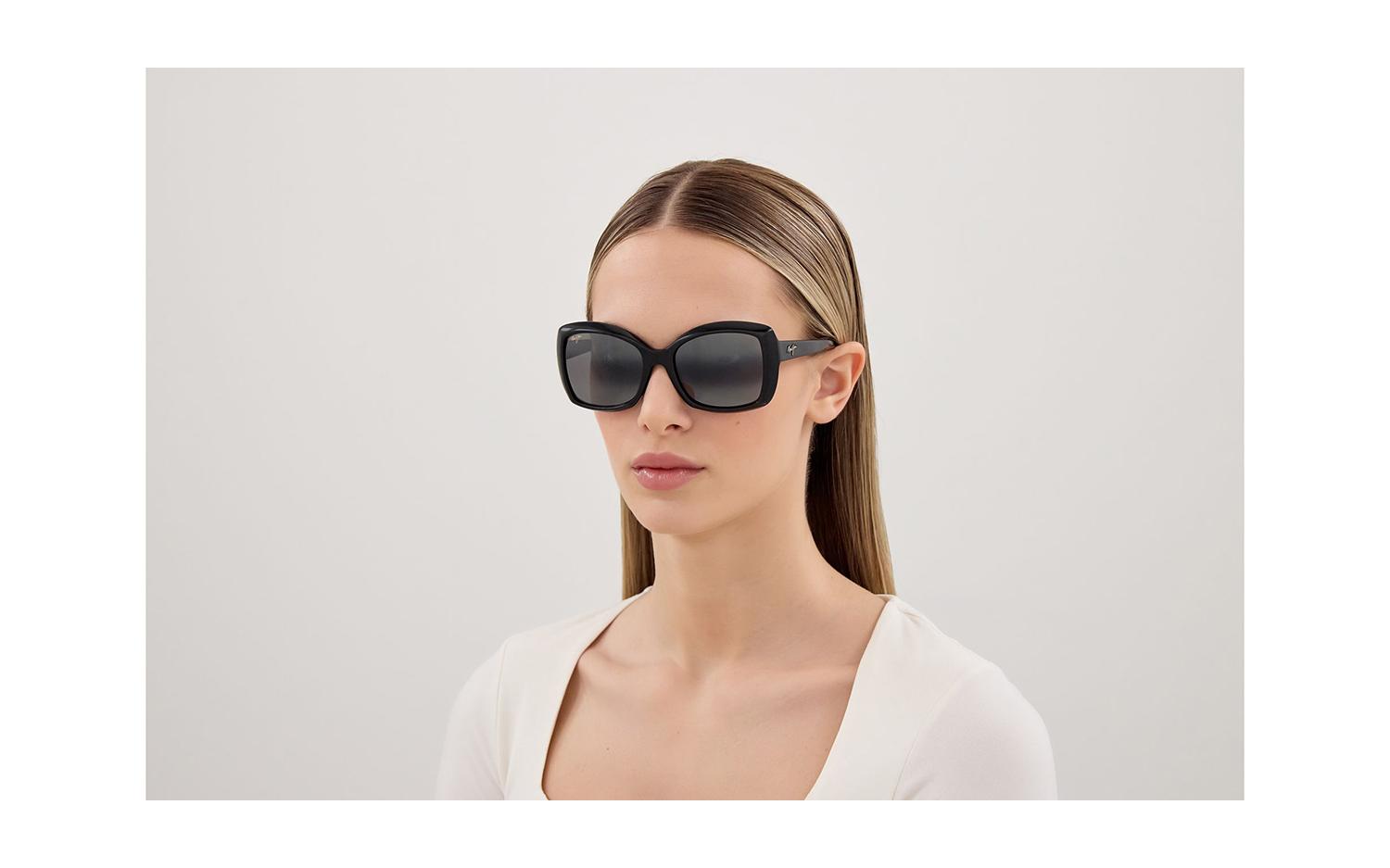 Maui Jim Orchid MJ0735S 001 57 (H735-10P) Sunglasses | Shade Station
