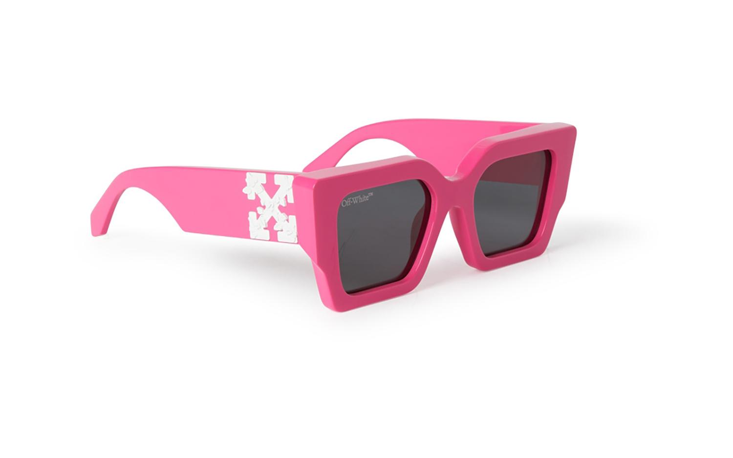 Off white deals pink sunglasses