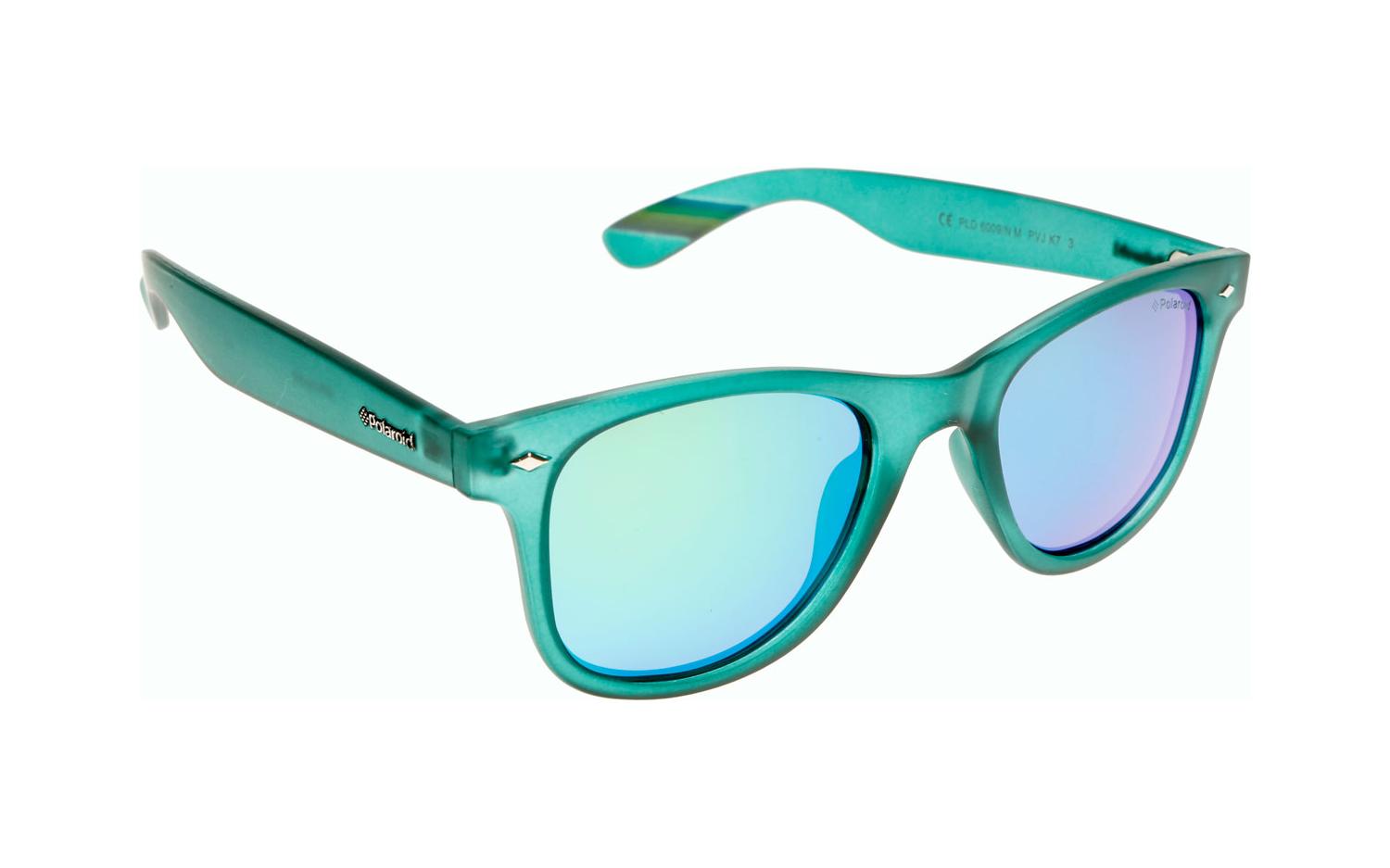 Polaroid sales green sunglasses