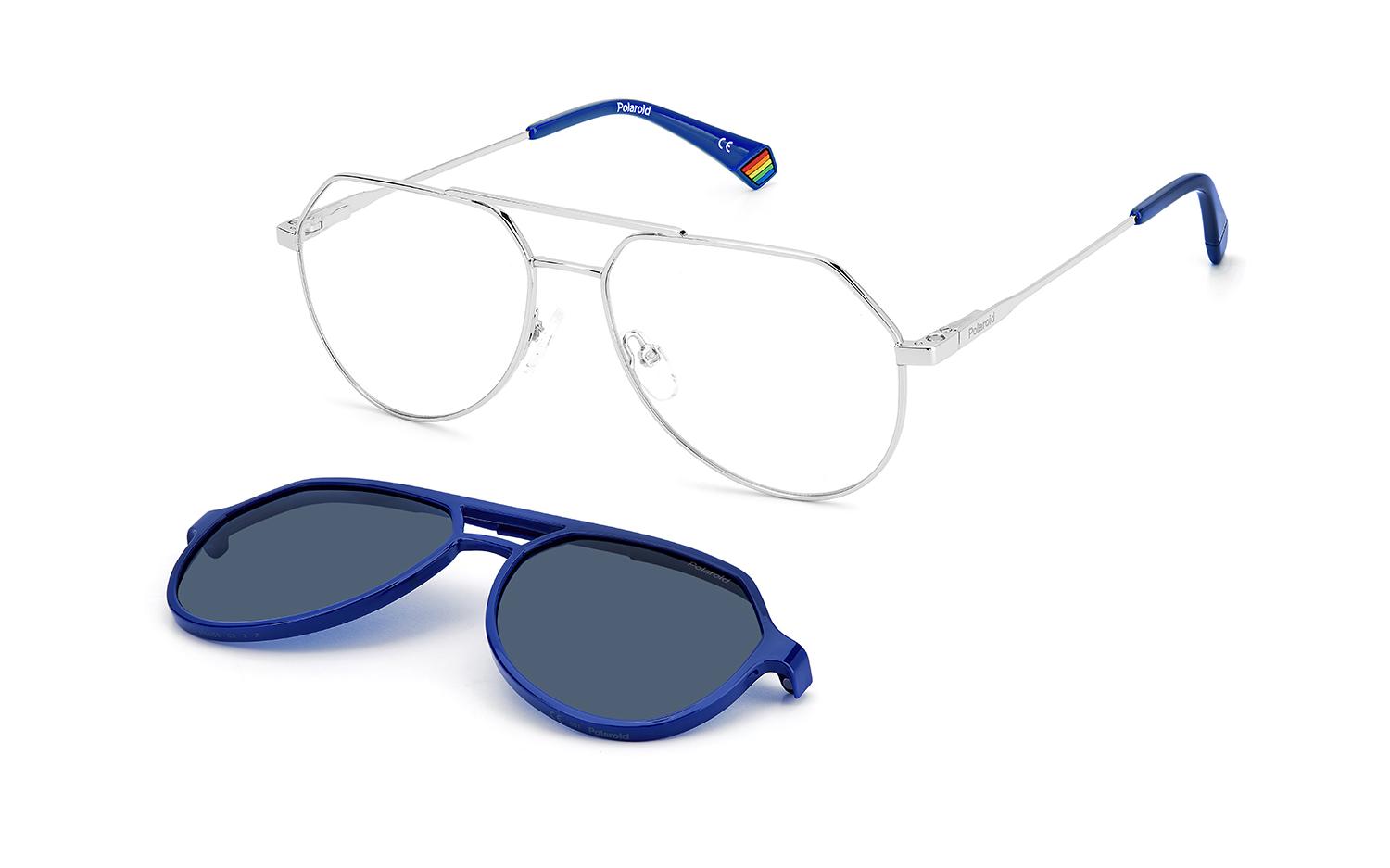 Polaroid sunglasses clip on top