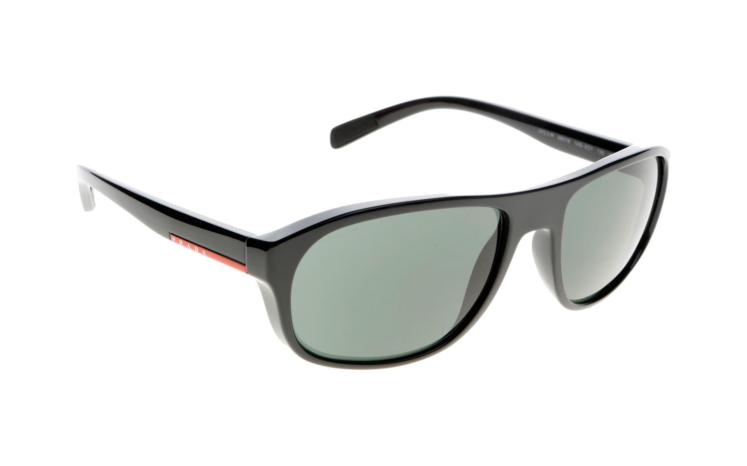 Prada curved sunglasses outlet