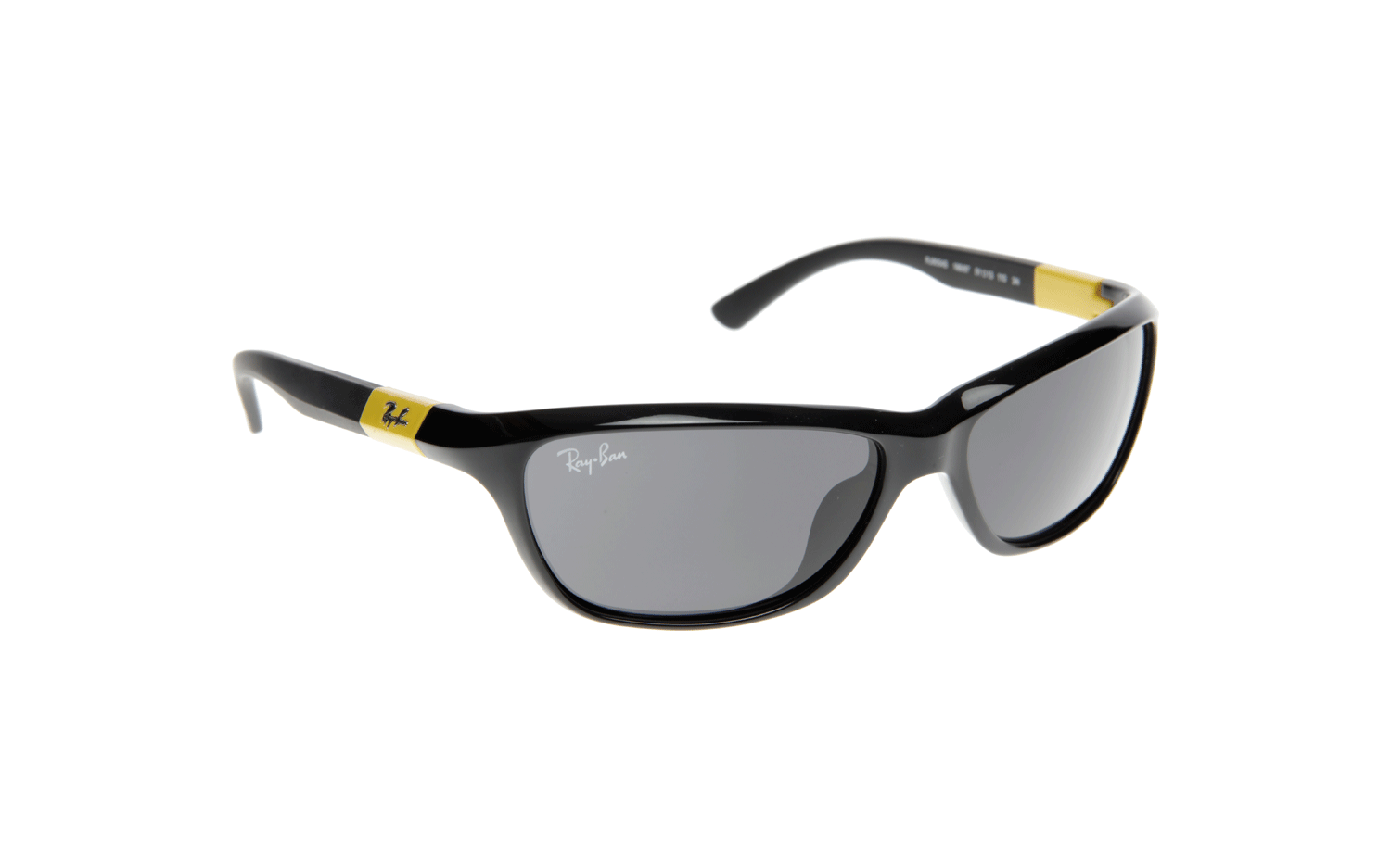 Black and yellow ray bans sale