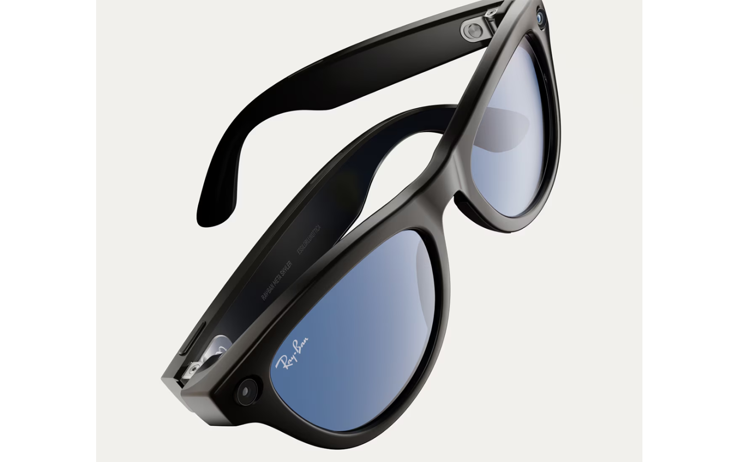 Ray-Ban Meta Wayfarer RW4008 601/71 53 Sunglasses | Shade