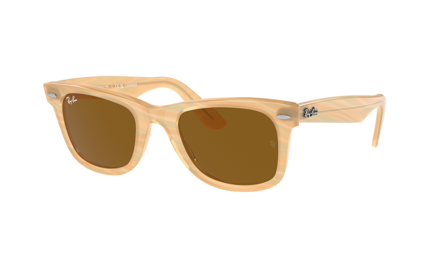 Ray Ban Wayfarer with Transitions Photochromic Light Res Sunglasses